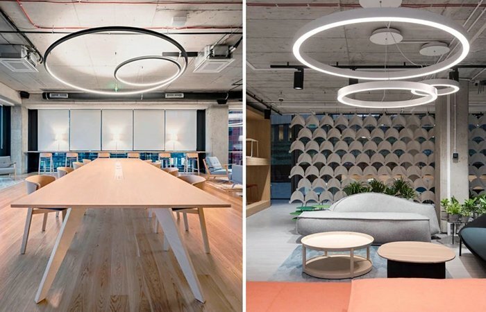 circle Led Chandeliers