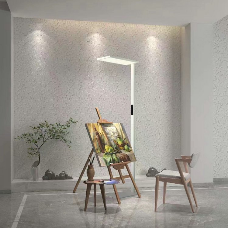 Comfortable and Eye-Protection Free Standing Luminaires for Offices