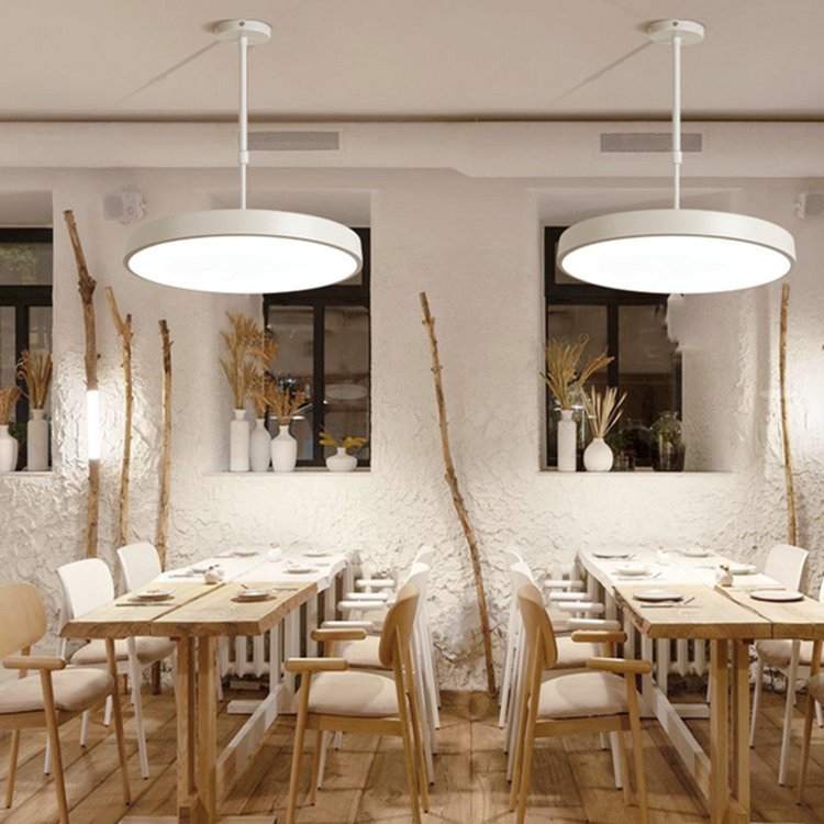 Do you need a modern design circle suspension lights for your offices ?