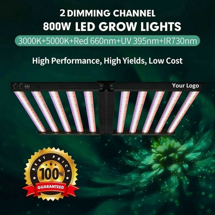 Dual Channel Dimming Design LED Grow Light