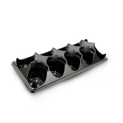 Plastic ST433-10 round carry trays