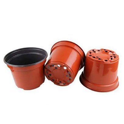 19cm(top dia) x 14.3cm(height) plant pots