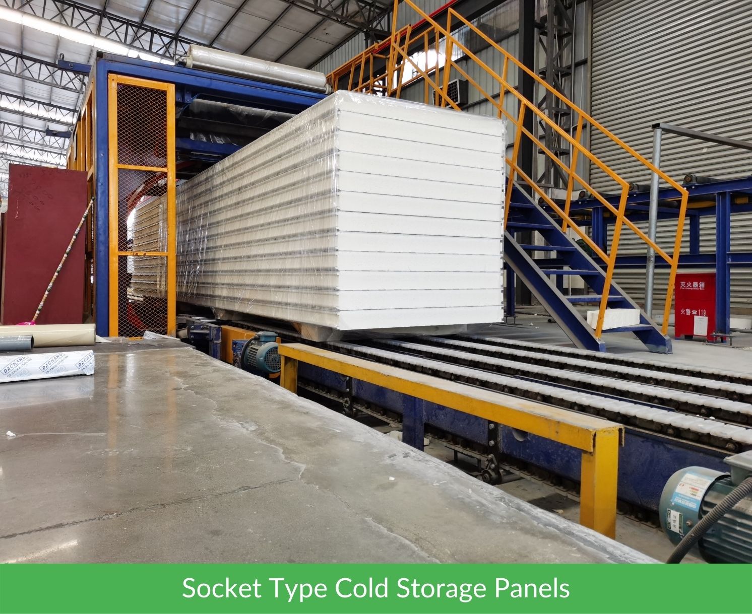 50mm Socket Type Cold Storage Panels