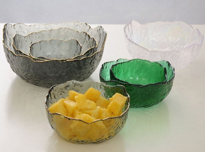Irregular Glass Bowl