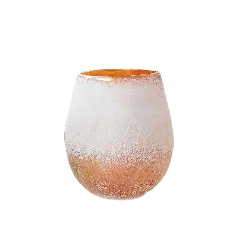 Ancient Orange Glass Vase