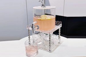Glass Beverage Dispenser