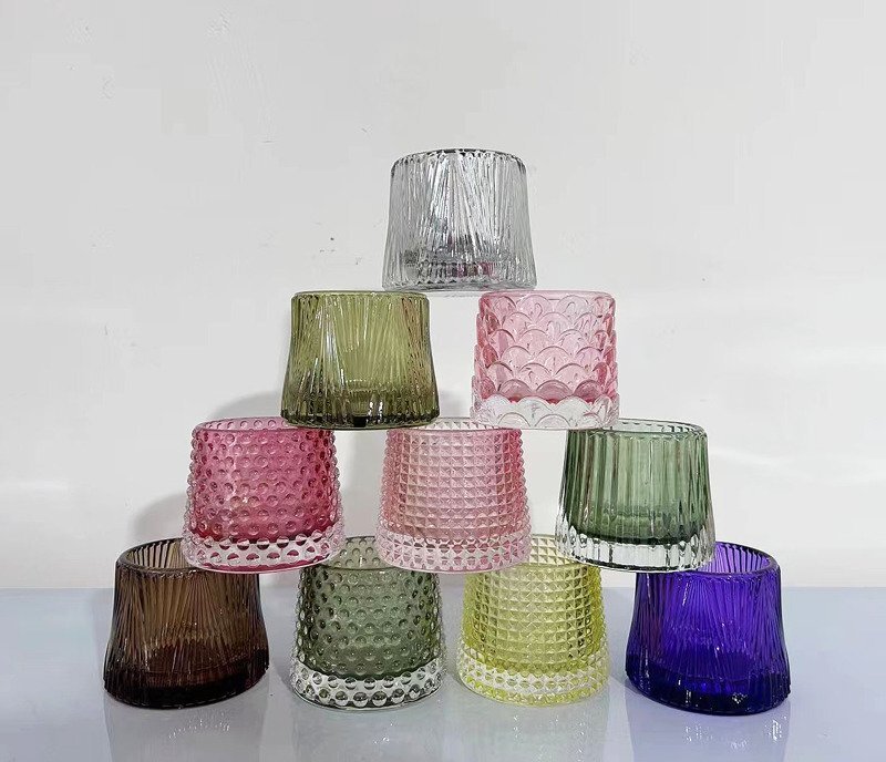 Wholesale Machine made glass votive for home decoration Supplier Manufacturers