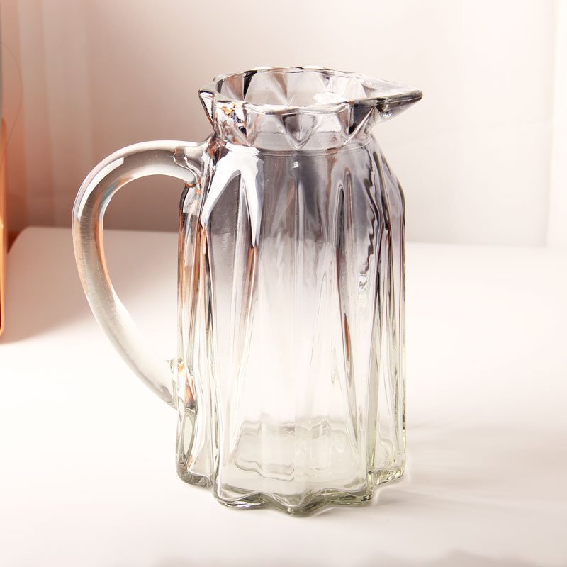 Wholesale Decoration Glass Pitcher Glass Vase
