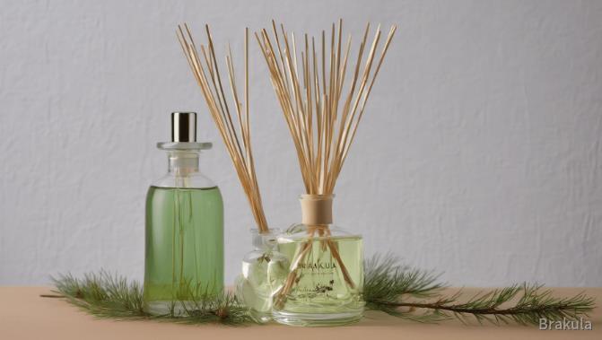 pine scented reed diffuser of Brakula