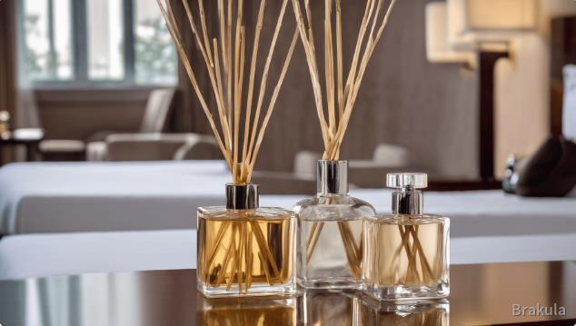 reed diffuser in the hotel