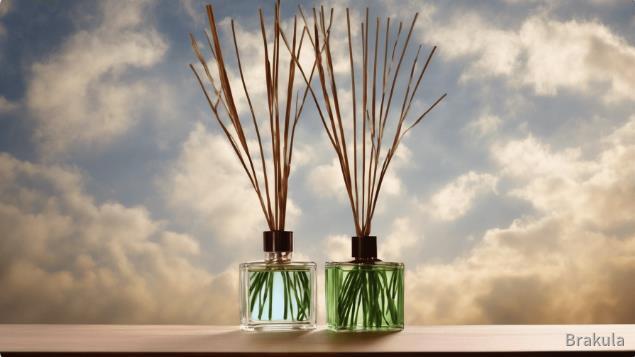 aroma reed diffuser in the sky