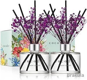 Cocod'or Preserved Real Flower Reed Diffuser 2 Pack