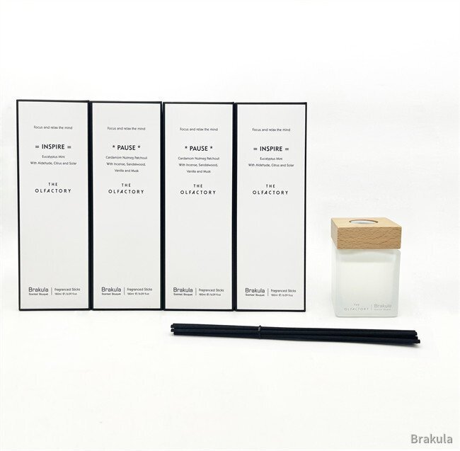 Brakula White Frosted Cube Fragrance Diffuser 80ml/180ml-1