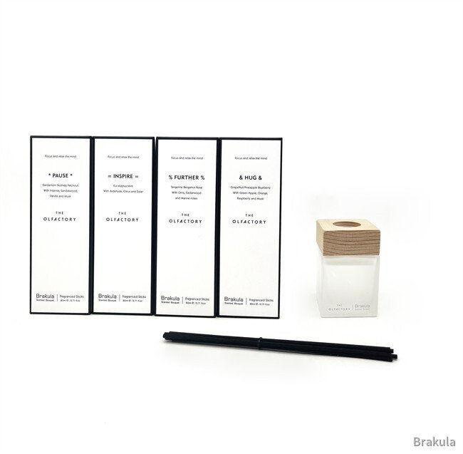 Brakula White Frosted Cube Fragrance Diffuser 80ml/180ml-3