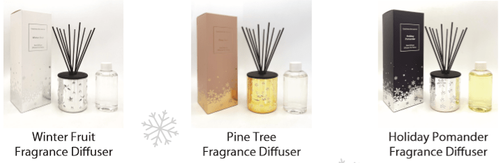 3 Scent Type of Brakula Christmas Collection Reed Diffuser BKA430423-1