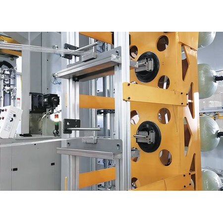 Composite LPG Gas Cylinder automatic turntable line cylinder production line machine used