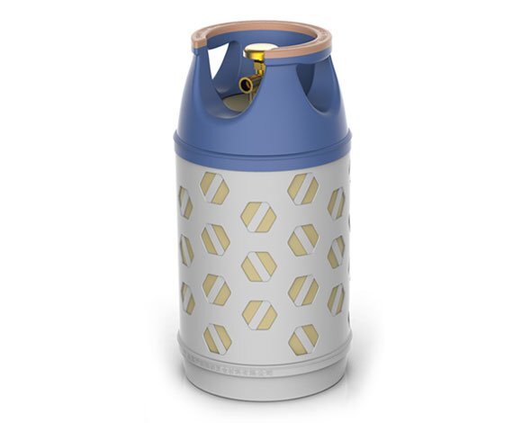 11kg lpg cylinder fiberglass gas cylinder plastic composite lpg cylinder