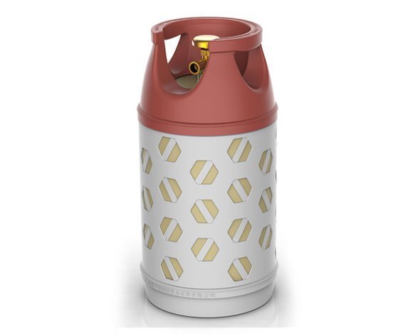 11kg lpg cylinder fiberglass gas cylinder plastic composite lpg cylinder