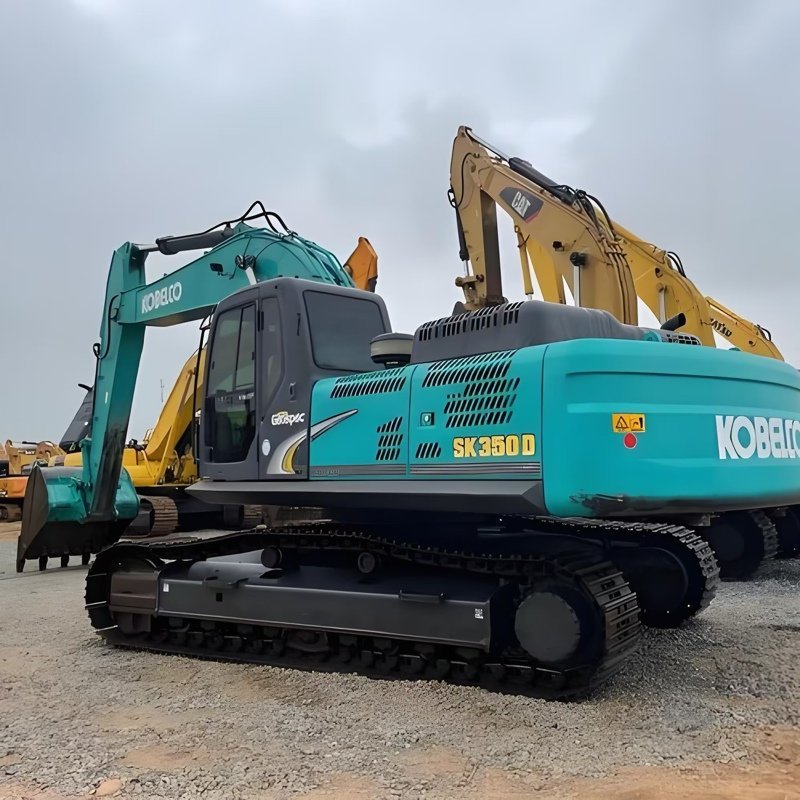 excavadora kobelco sk350