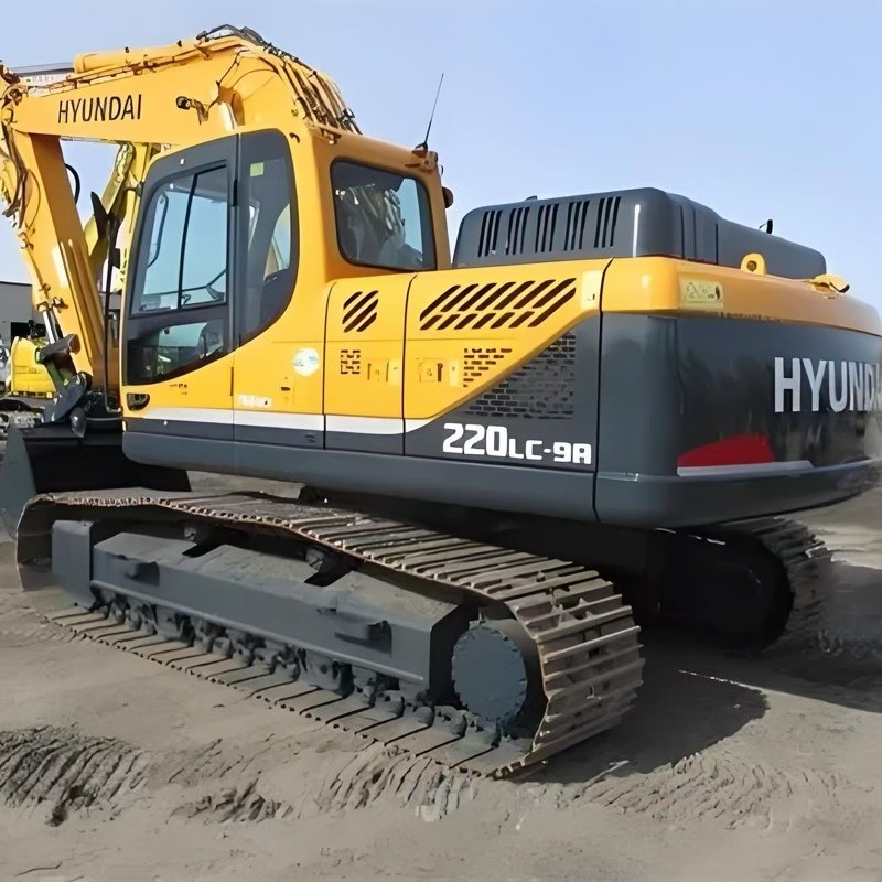 excavadora hyundai 220