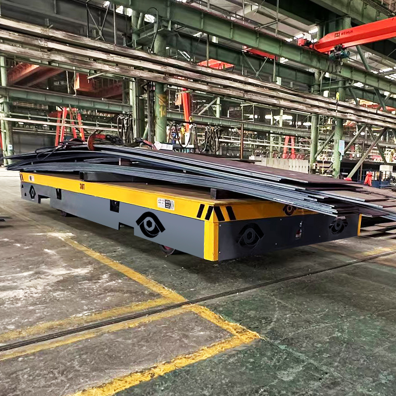 15-Ton Steel Plate Transfer Cart 