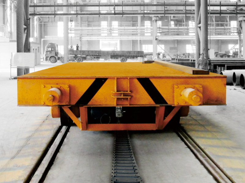 on rail transfer cart