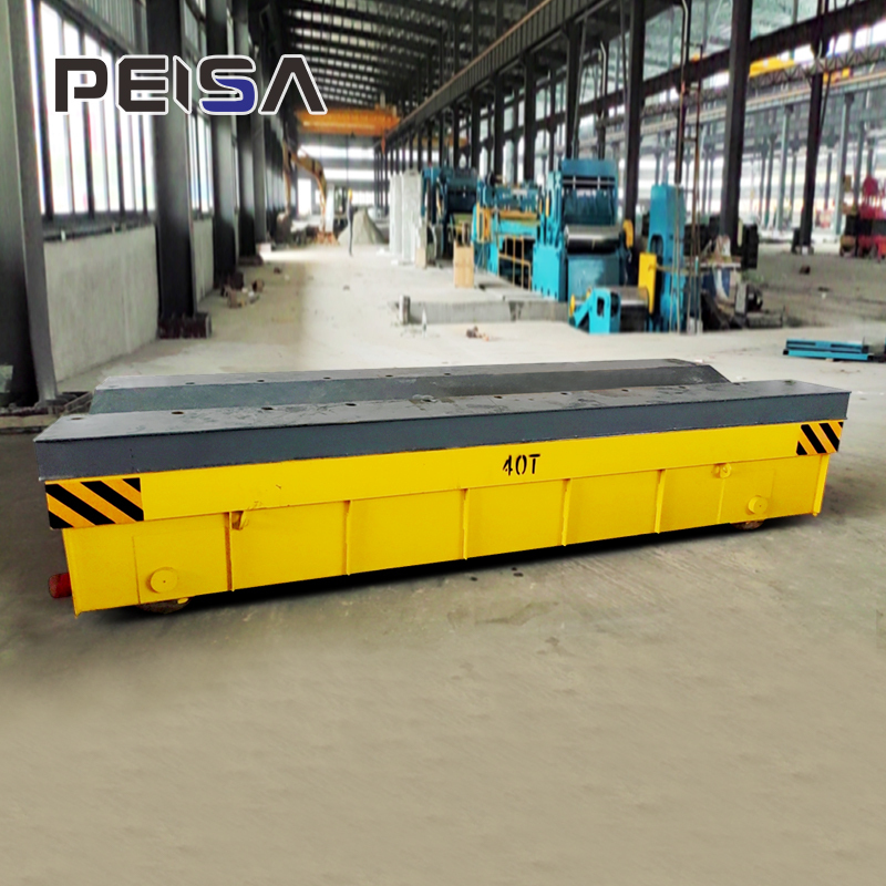 electric rail transfer trolley