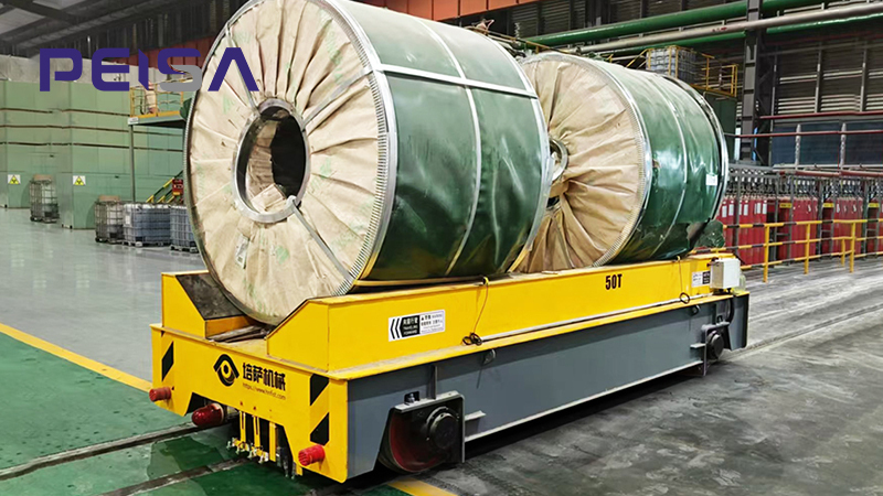 50 ton rail transfer cart