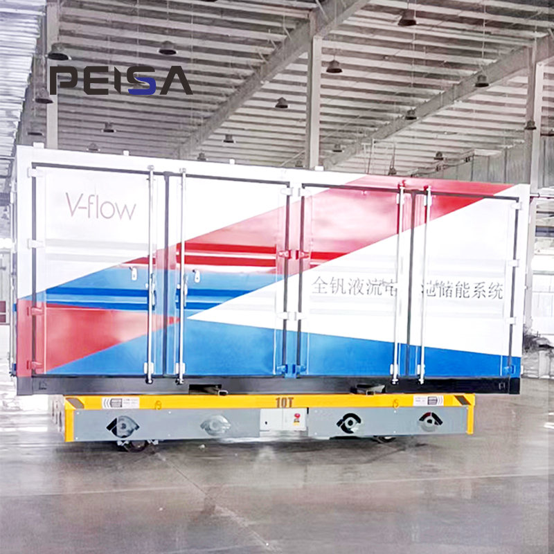 load 10 ton electric transfer cart