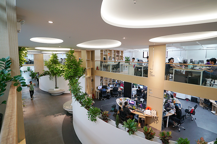 前台环境_力天文创集团办公环境 - 广州力天文化创意产业集团有限公司