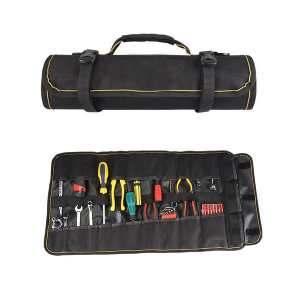 professional quality polyester folding rolling tool bag bartender knife tool  tool belt