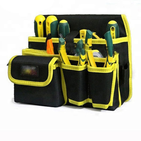 Wholesale Useful Durable Waist Canvas Tool Bags for heavy duty with belt