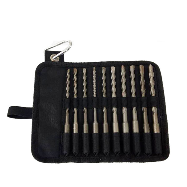 Professional polyester material hammer drill bit waist belt style tool roll bag