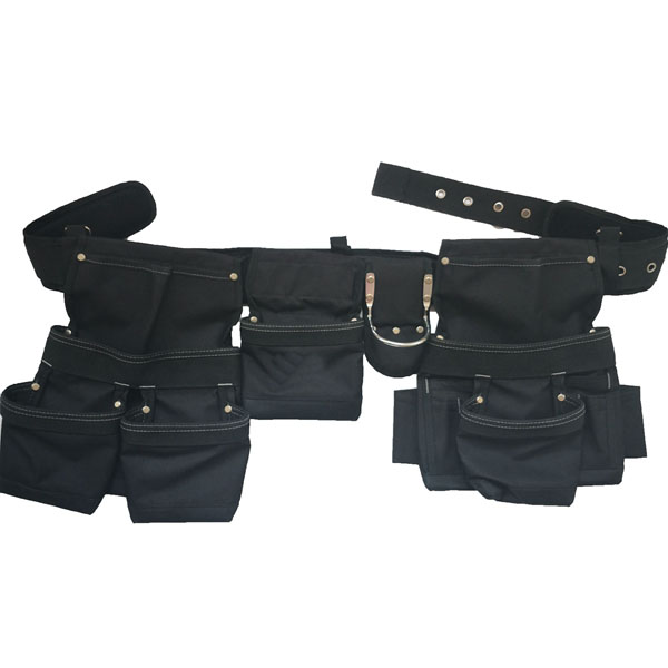 Wholesale waist tool belt assembly with pouch heavy duty work belt from tool bag manufacturer