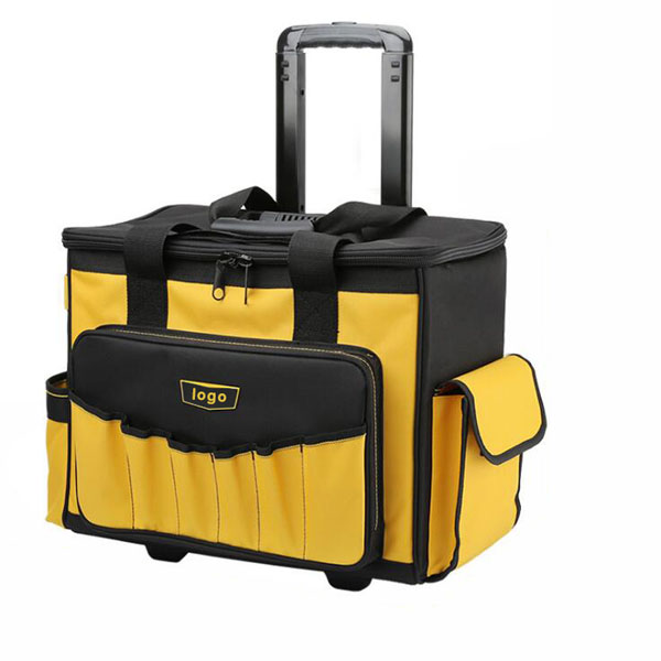 Large capacity trolley tool bag or mobile tool bags with wheels from tool bag manufacturer