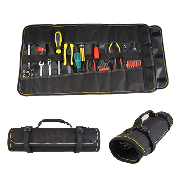 Professional quality polyester tool roll  bag bartender knife tool kit bag  