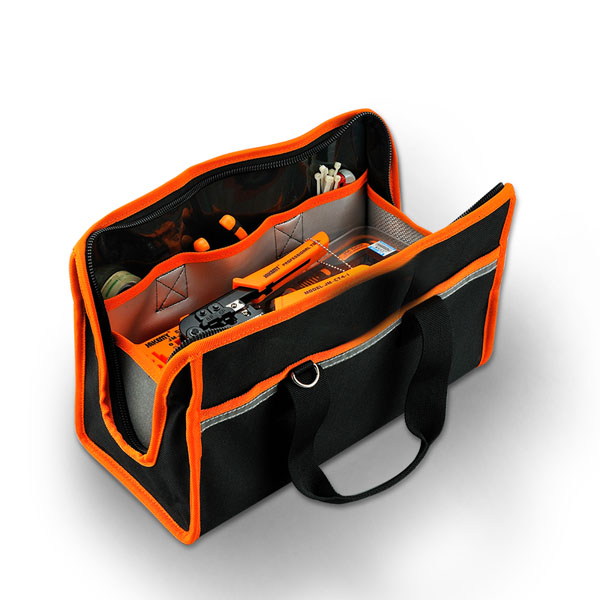 600D Oxford Fabric Waterproof Tool Bag with Strong Shoulder Straps Easy for Packing Storing Equipmen