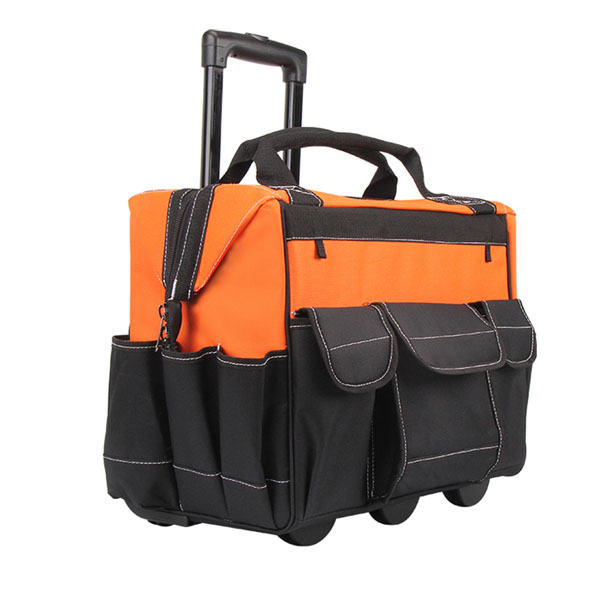 Custom electrician trolley tool bag heavy duty tool trolley bag