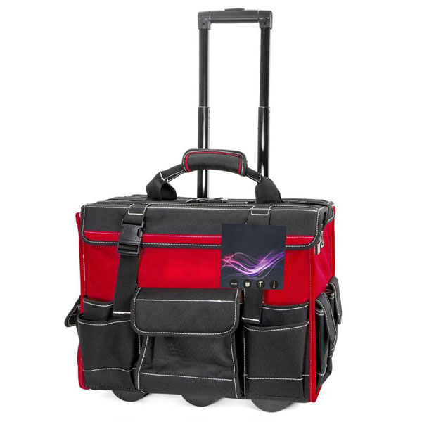 Trolley tool bag OEM ODM soft tool rolling trolley bag wheeled tool bag