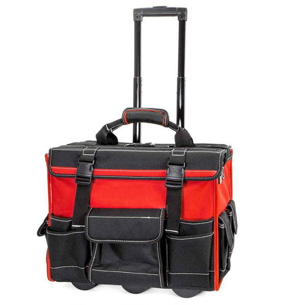 Rolley tool backpack bags with wheels