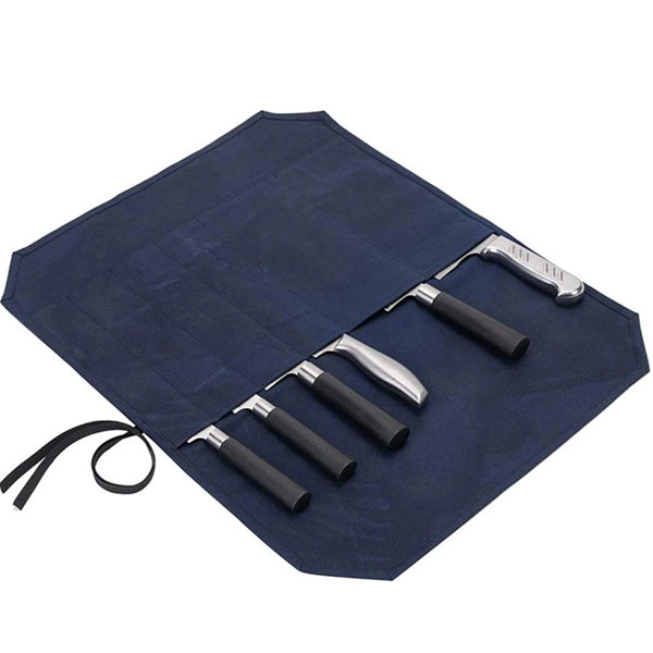 Chef's Knife Roll Tool Pouch Storage Bag Canvas Tool Bags