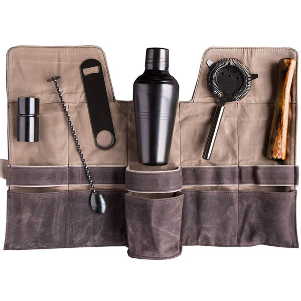 New design Coated Professional bar tool roll bag