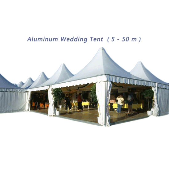 Aluminum Wedding Tent (5 - 50 m)
