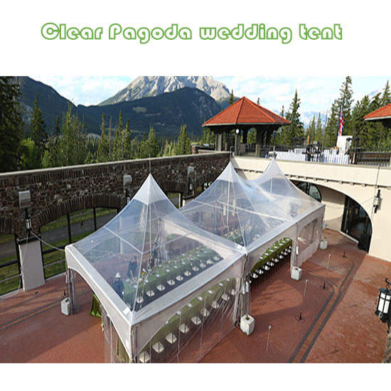 Clear Pagoda wedding tents