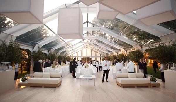 wedding tents with floors