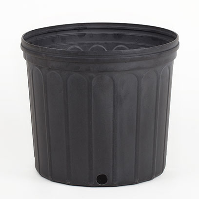Black 3 Gallon Plastic Pots Wholesale Supplier