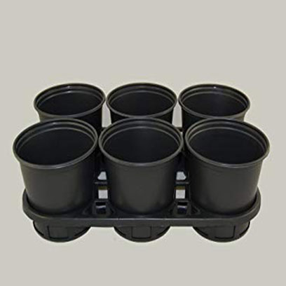 3 Gallon Black Plastic Nursery Pots For Sale