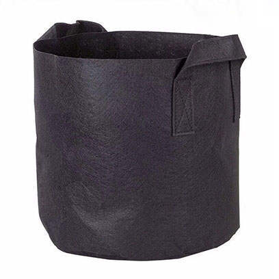 Black 1 Gallon Fabric Grow Bags Wholesale Canada