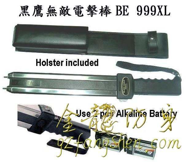 台湾欧仕达无敌黑鹰四用(扁金钢)BE999XL电击器 台湾欧仕达无敌黑鹰四用(扁金钢)BE999XL电击器